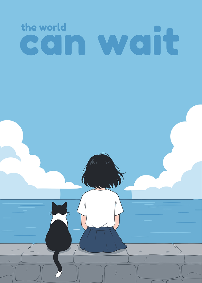 The World Can Wait Illustration