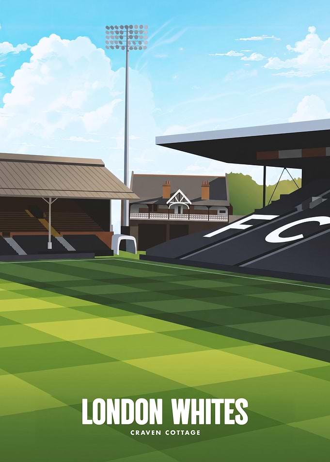 Craven Cottage Fulham FC Poster