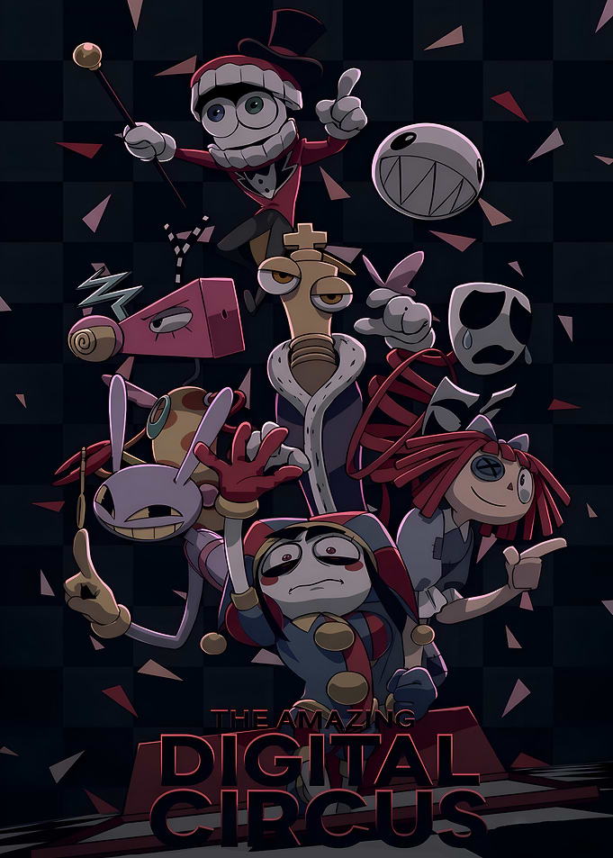 The Amazing Digital Circus Cast Poster
