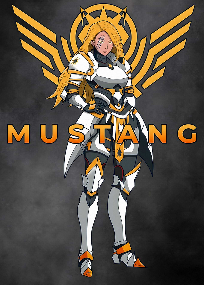 Red Rising Mustang
