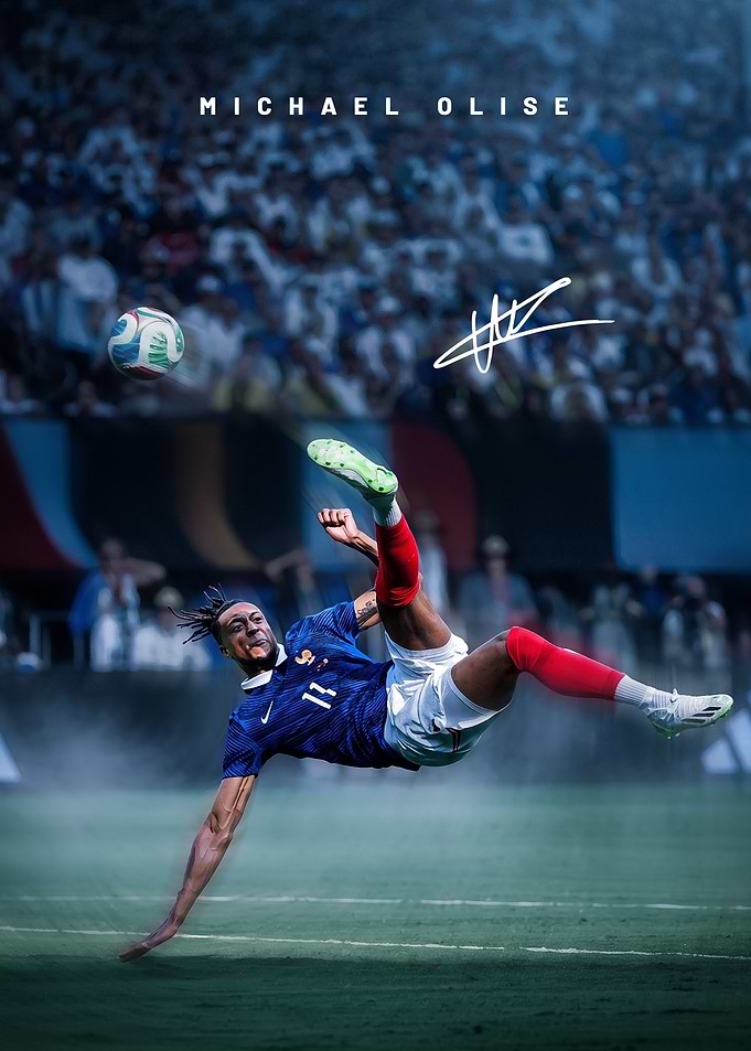 Michael Olise Bicycle Kick