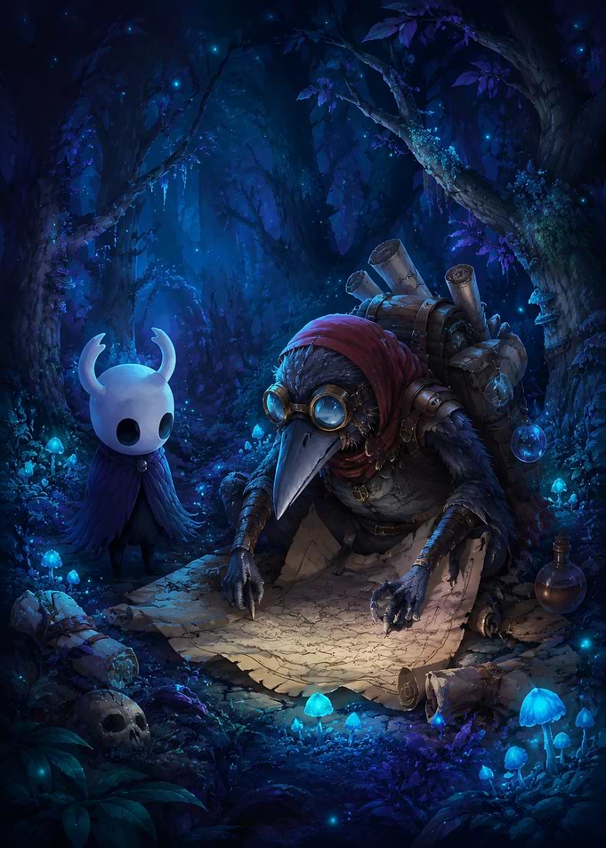 Hollow Knight and Cornifer Mapping