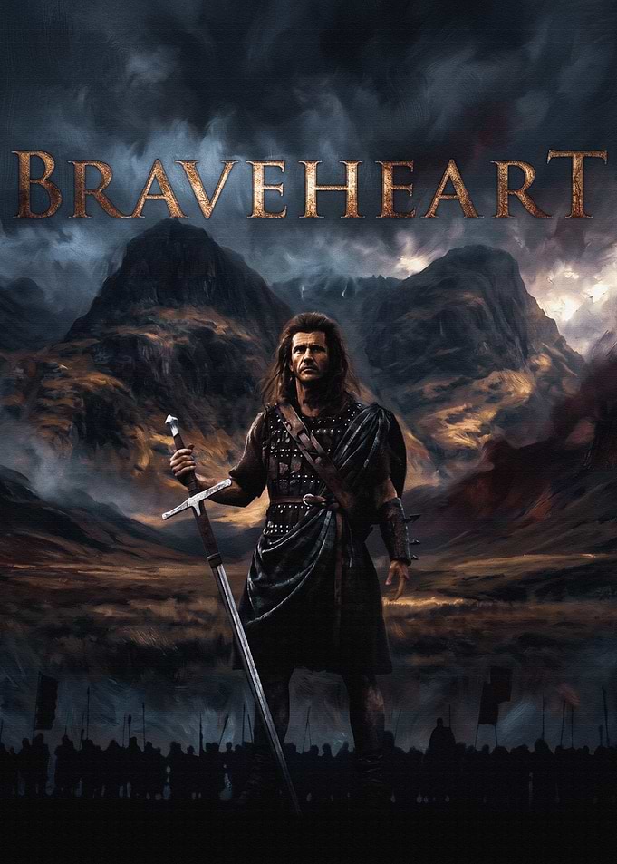Braveheart William Wallace Movie Poster
