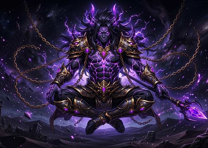 Dark Void Demon Warrior