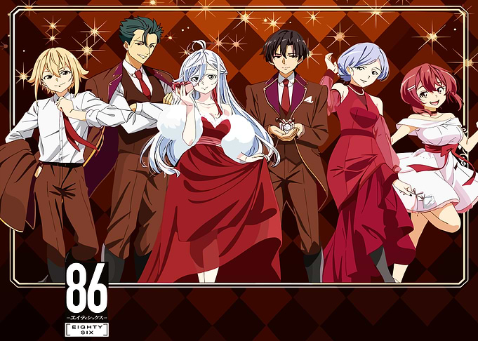 86 Eighty-Six Anime Formal Illustration