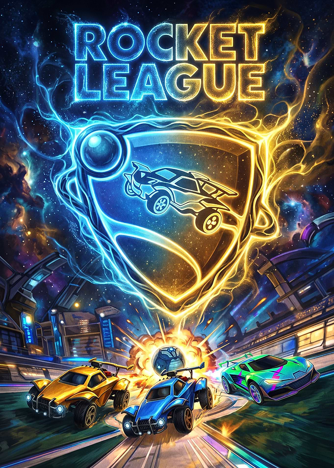 Rocket League Official Game Poster