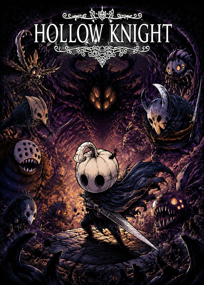 Hollow Knight Pumpkin Head Fan Art