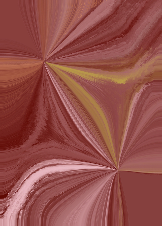Abstract Swirling Red Tones