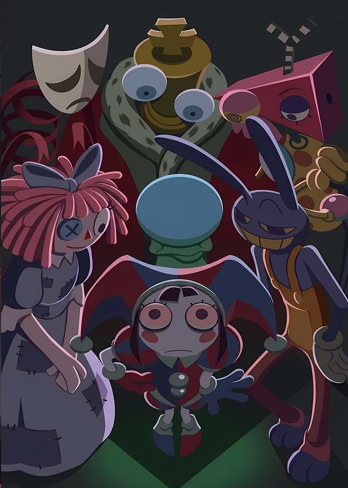 The Amazing Digital Circus Character Group