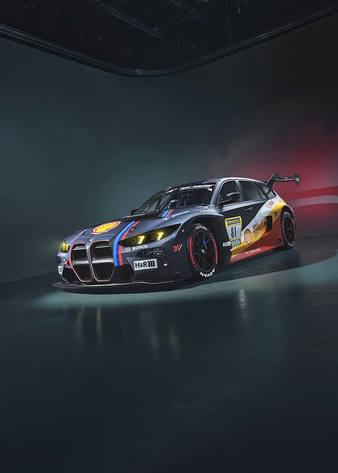 BMW M4 GT3 Racing Car