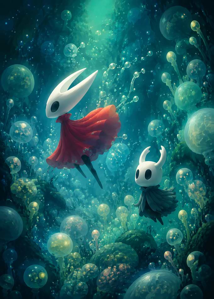 Hornet and The Knight Underwater