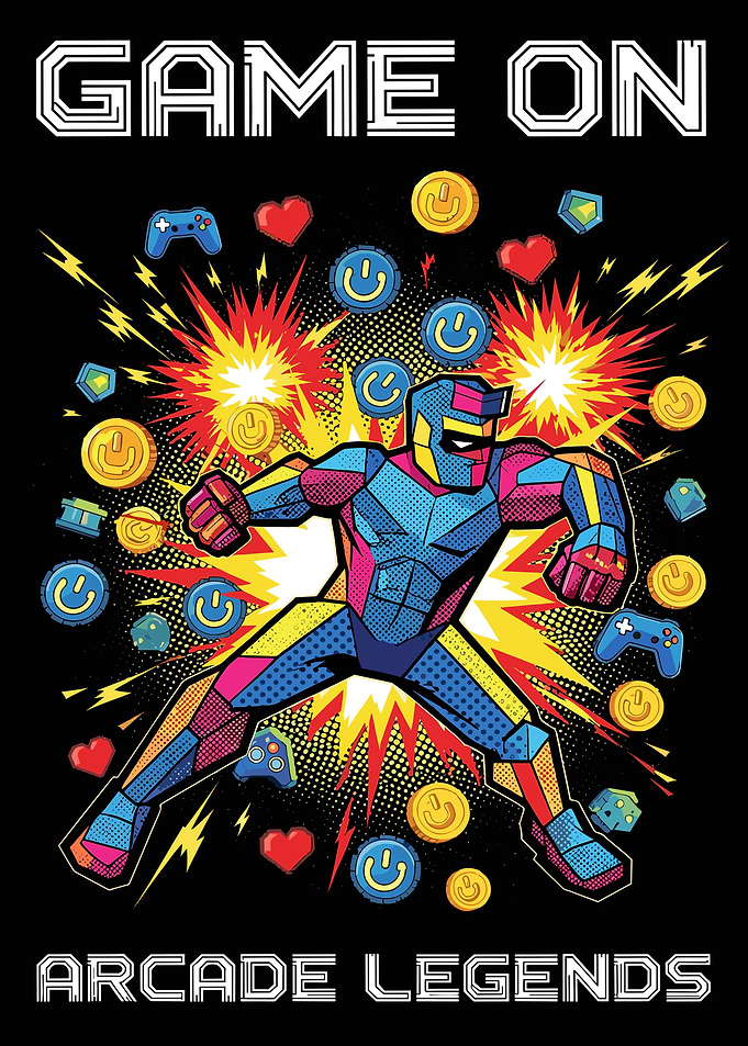 Game On Arcade Legends Graphic