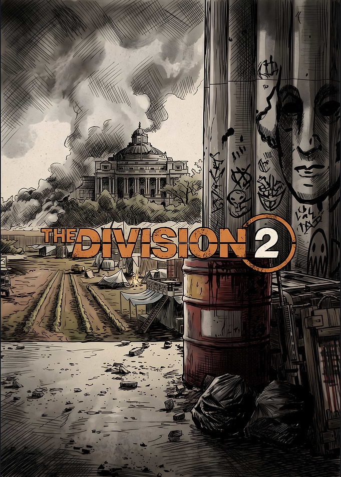 The Division 2 Post-Apocalyptic Poster