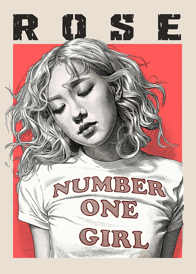 Rose Number One Girl Portrait