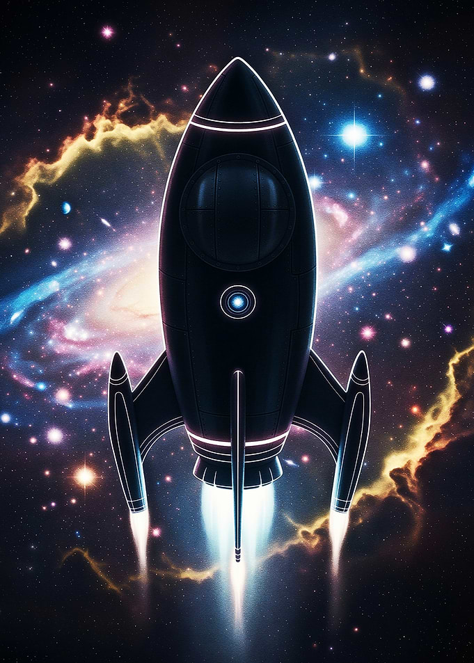 Retro Rocket Launch