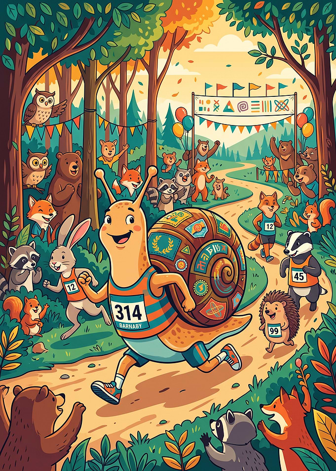 Marathon Snail