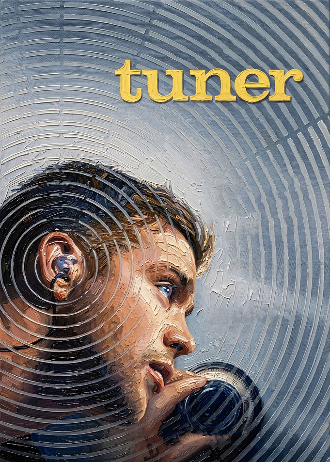 Tuner Oil Painting Portrait