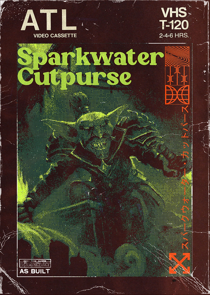 Sparkwater Cutpurse VHS Cover Art