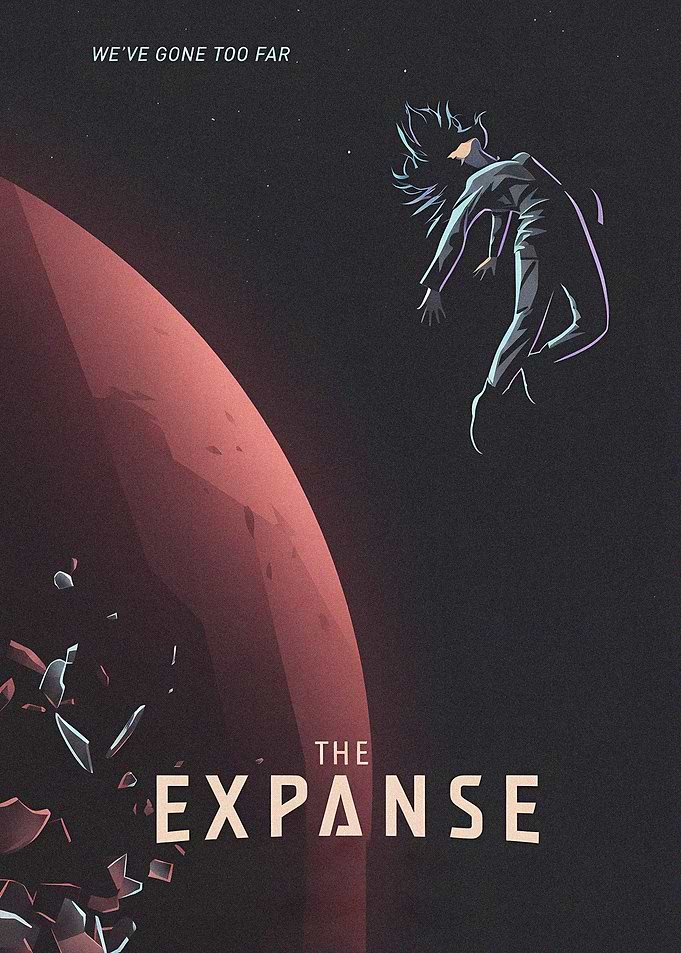 The Expanse Space Poster