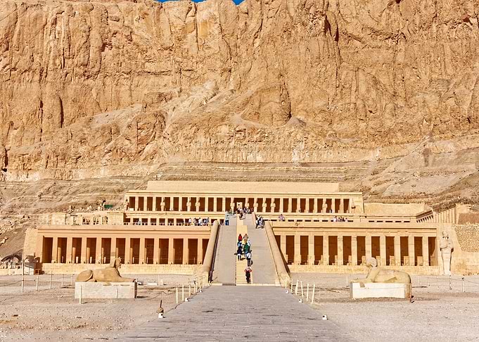 Mortuary Temple of Hatshepsut in Egypt