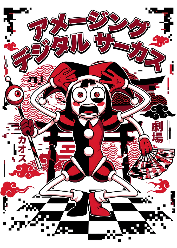 The Amazing Digital Circus Pomni Illustration