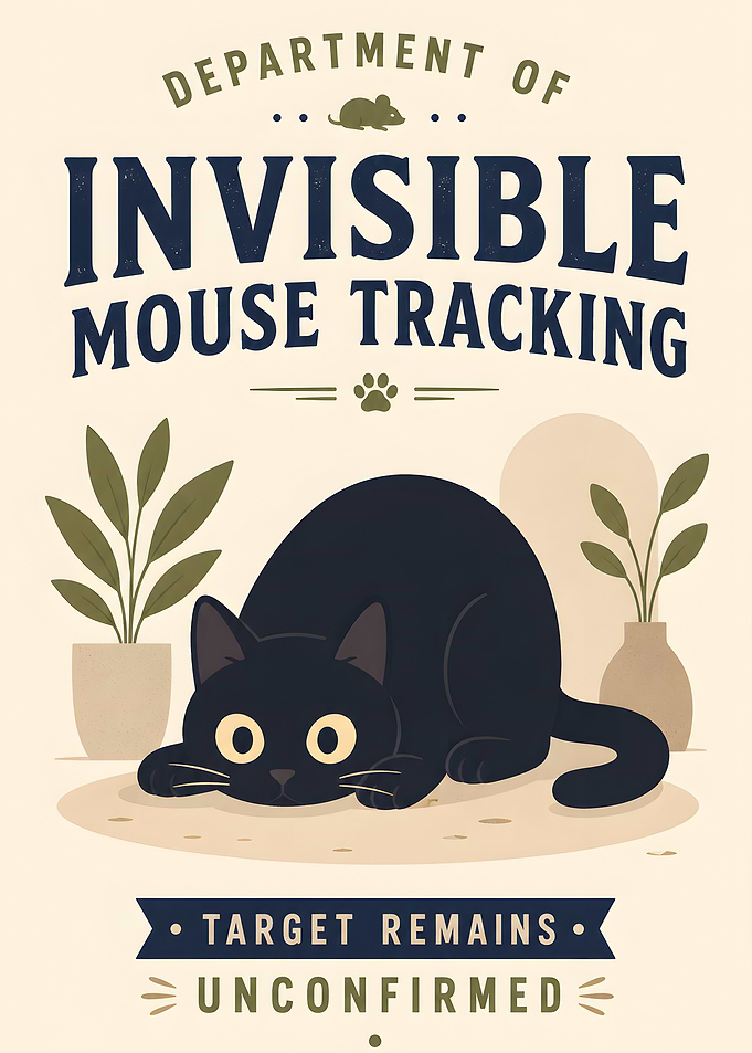 Department of Invisible Mouse Tracking Poster
