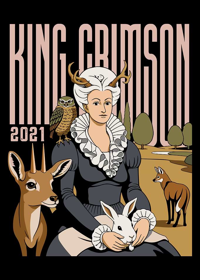 King Crimson 2021 Concert Poster Art