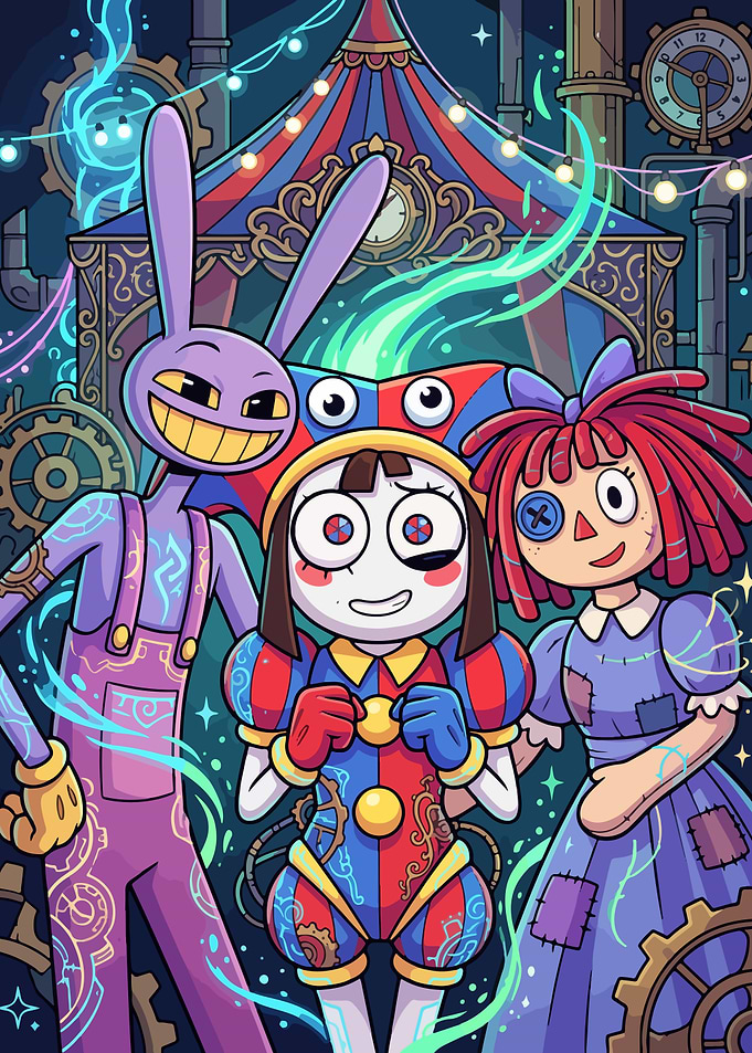 The Amazing Digital Circus Characters