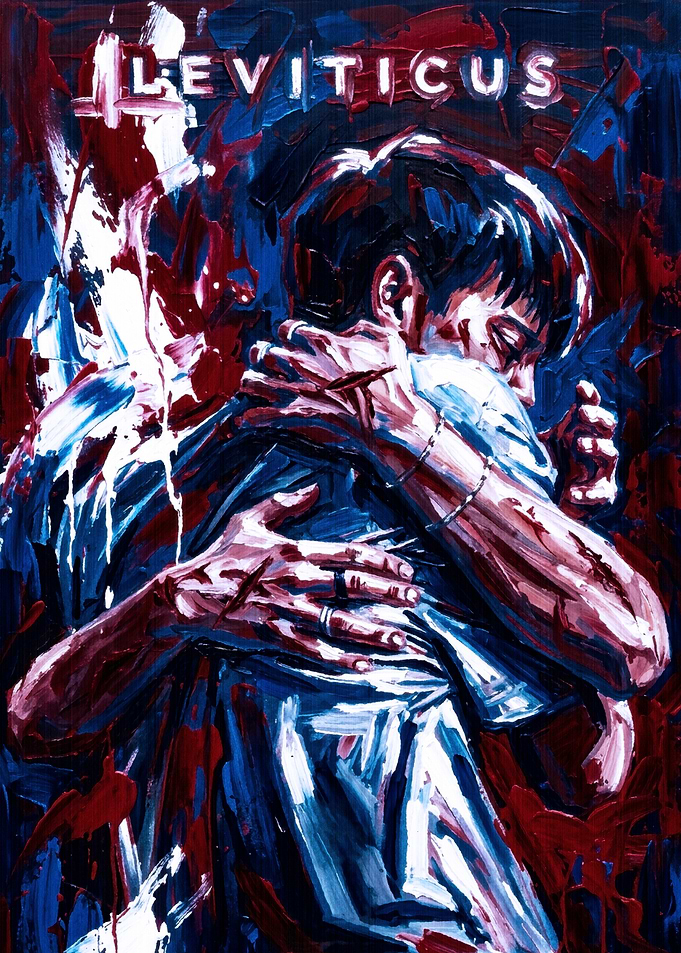 Leviticus Abstract Embrace Painting