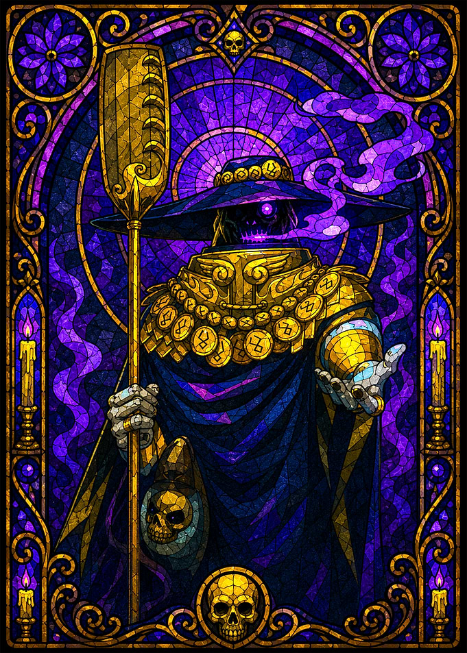 Charon Stained Glass