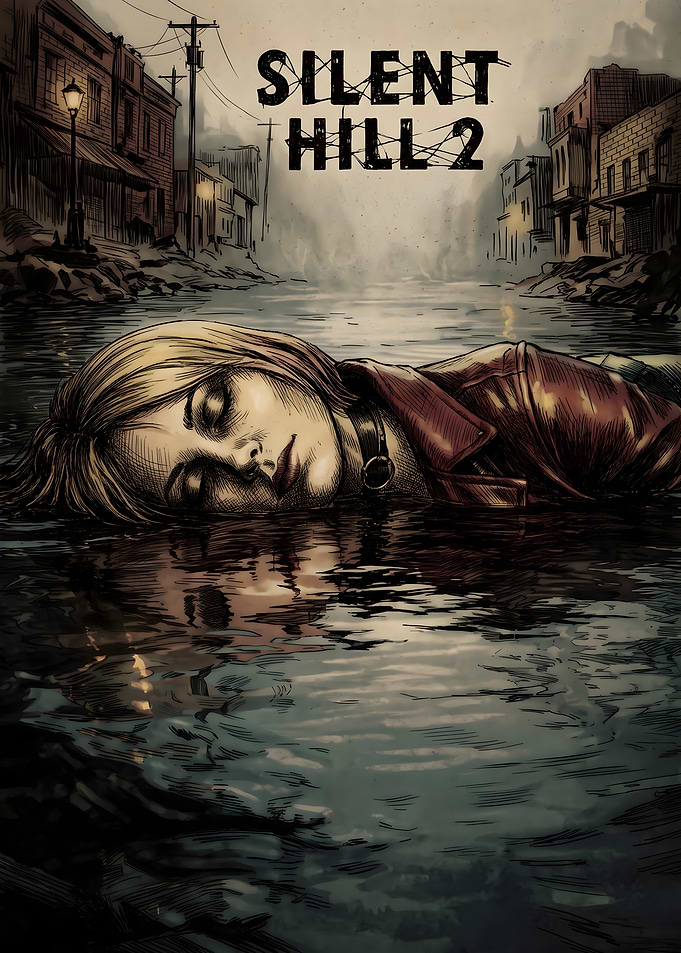 Silent Hill 2 Maria Poster