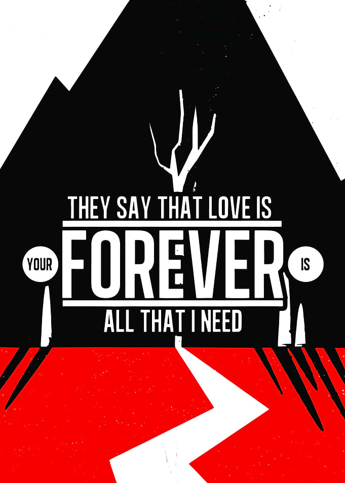 Love Is Forever Inspirational Poster