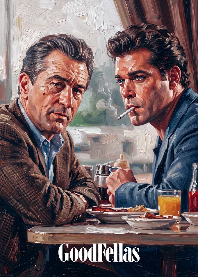 Goodfellas Movie Poster Oil Painting