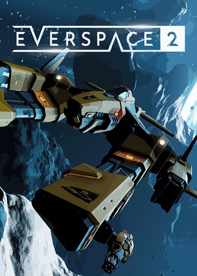 Everspace 2 Spaceship Poster