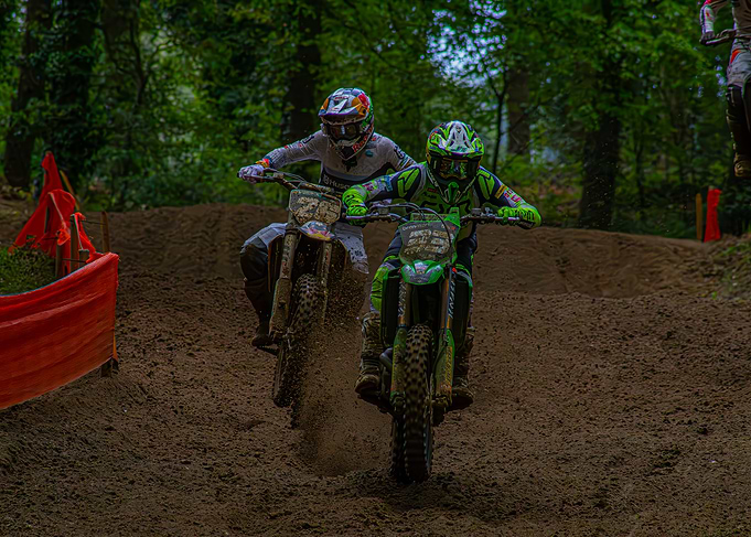 Liam Everts #26 & Kay Karssemakers #33 riding their 250cc machines