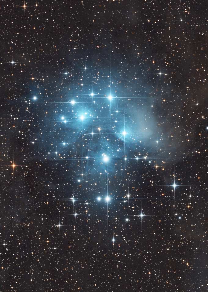 The Pleiades Star Cluster