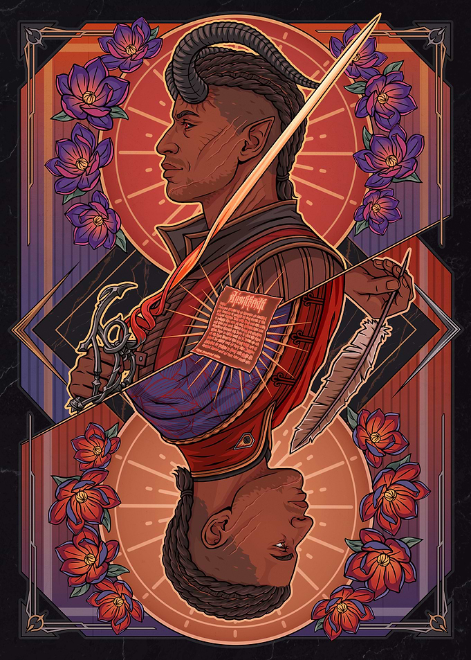 Wyll Duality Card