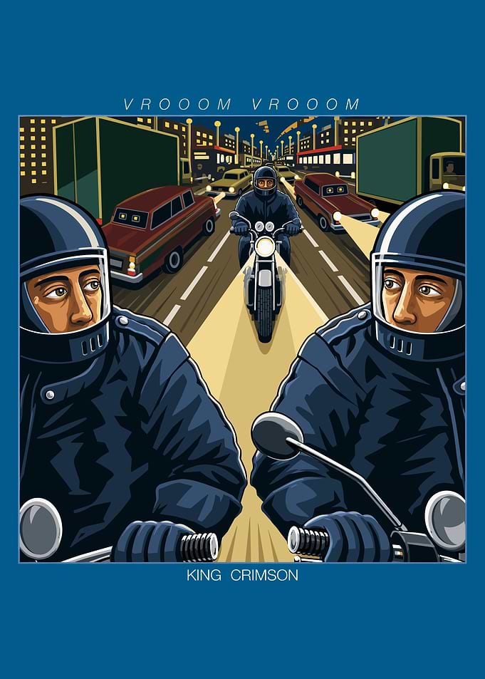 King Crimson Vrooom Vrooom Poster