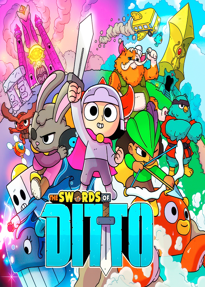 The Swords of Ditto Game Poster
