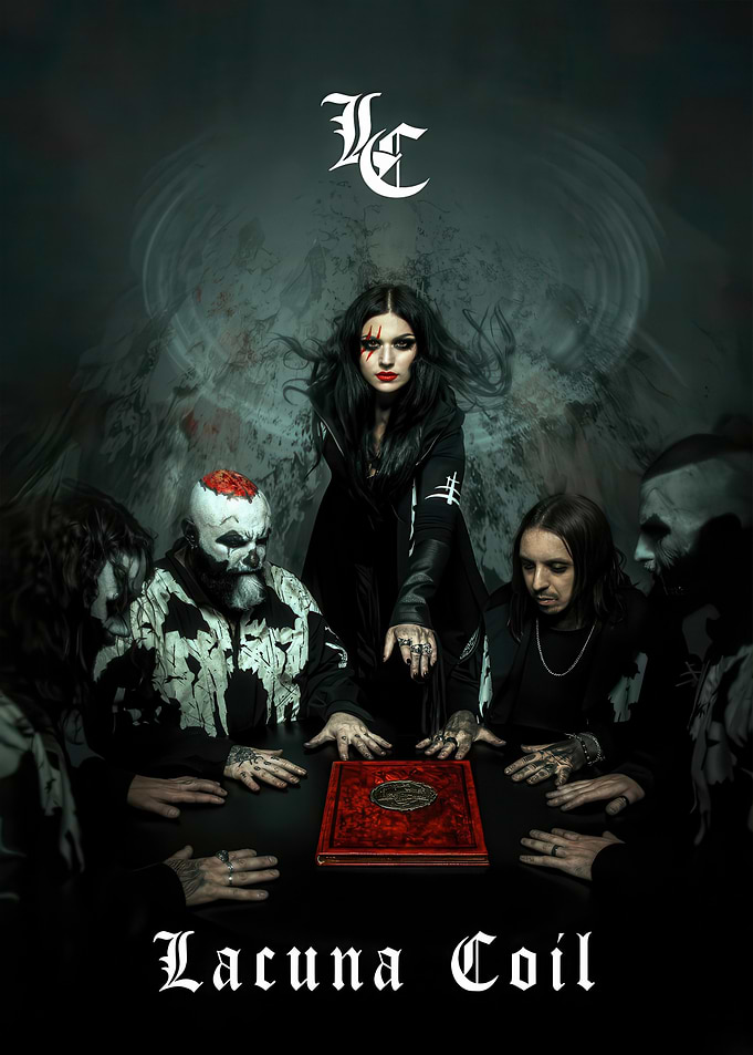Lacuna Coil Band Promotional Poster