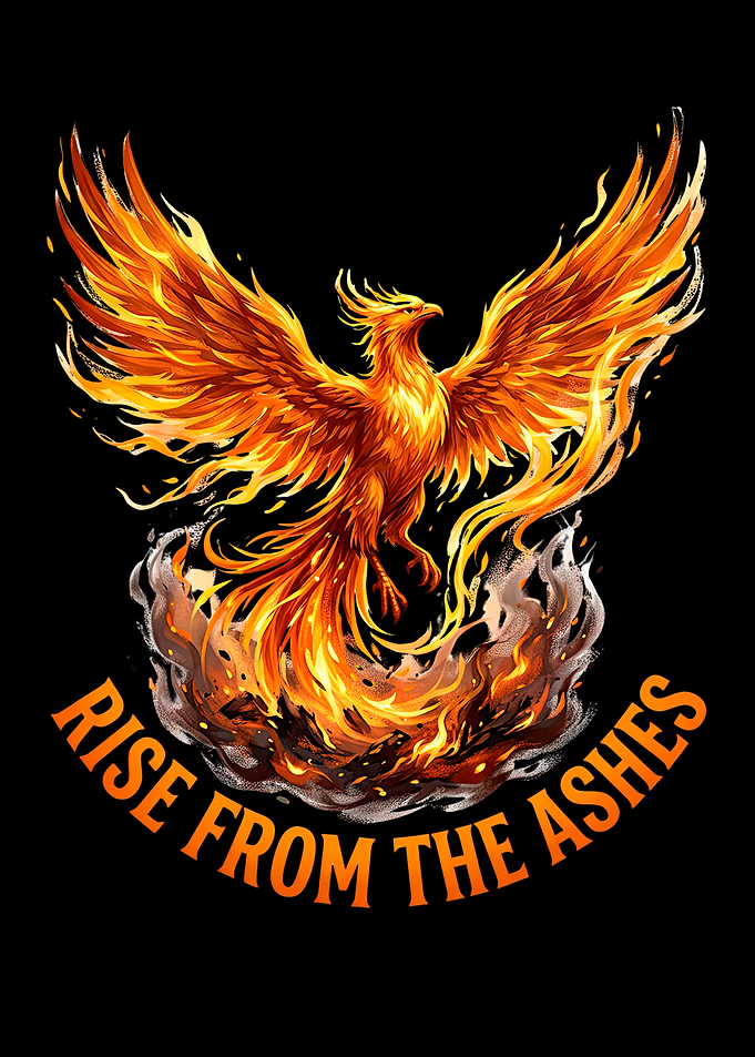 Phoenix Rising From The Ashes