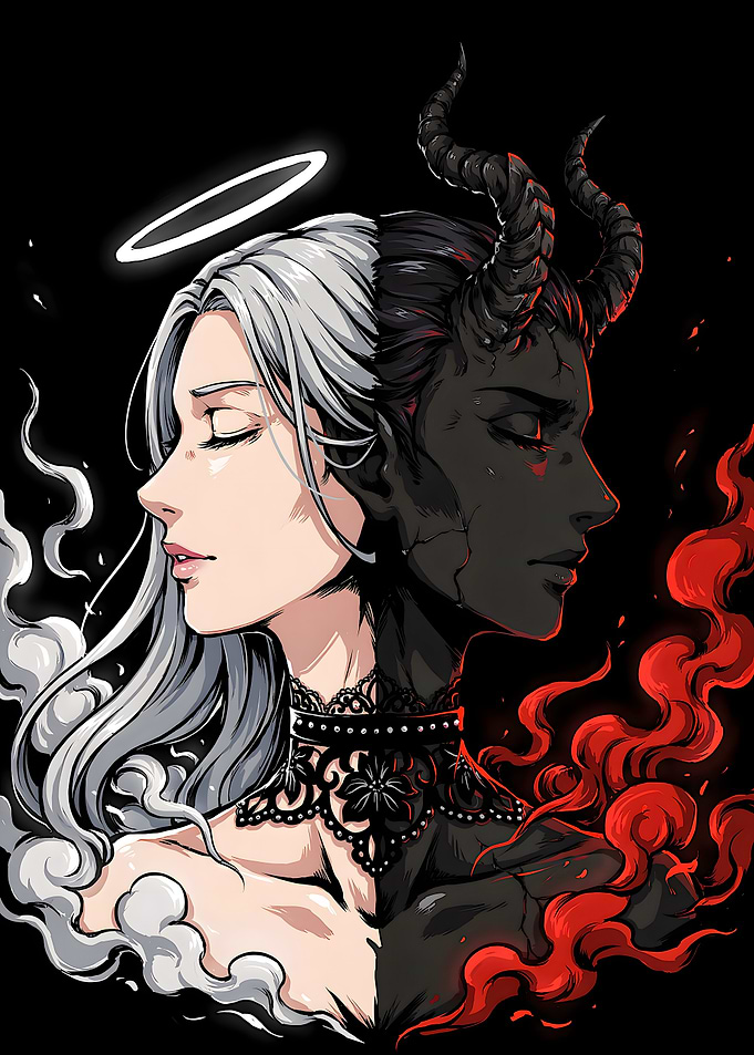 Duality of Angel and Demon