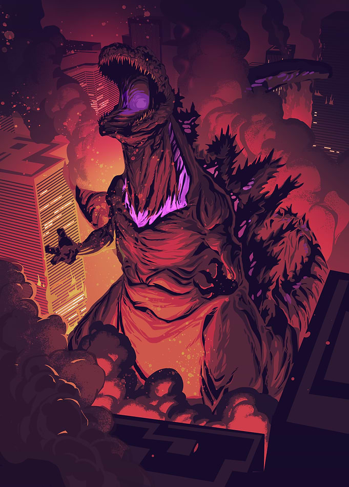 Shin Godzilla 10th Anniversary Art