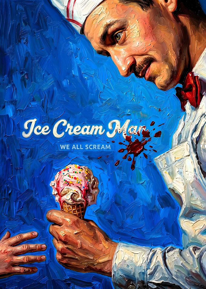 Ice Cream Man Horror Movie Poster