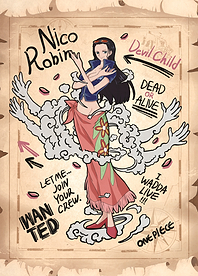 Nico Robin Graphic Poster