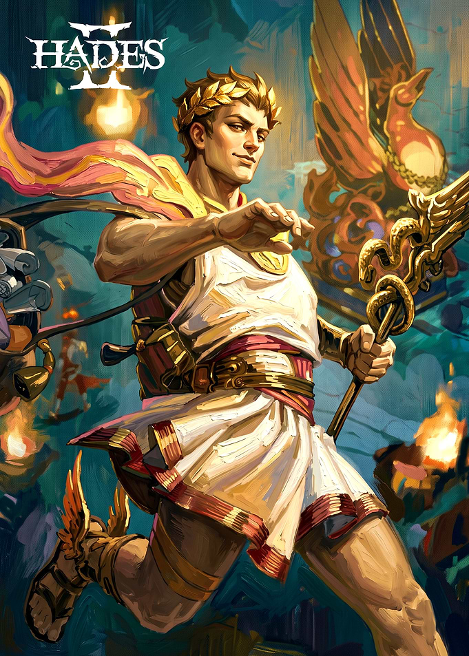 Hermes from Hades II Game Art