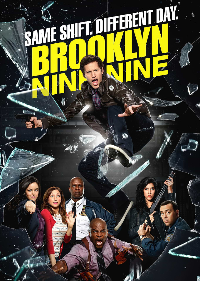 Brooklyn Nine-Nine Cast Action Poster