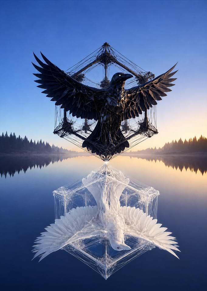 Duality of the Raven Reflection
