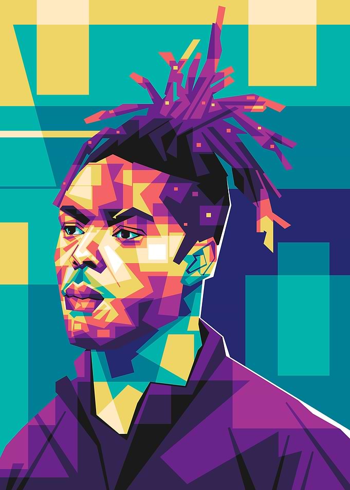 nico williams pop art style