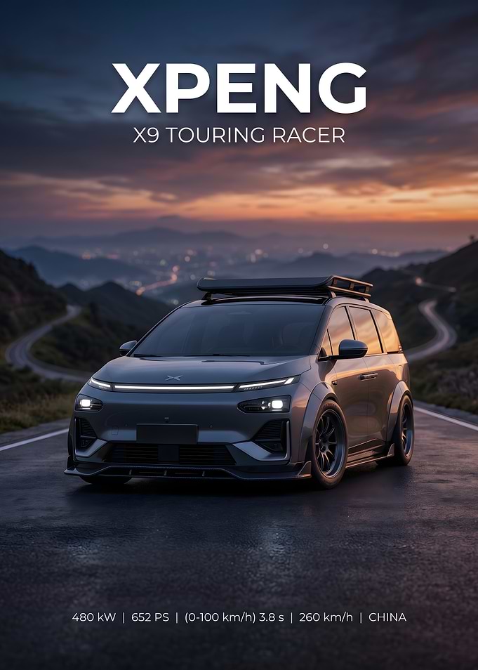 XPENG X9 Touring Racer Concept